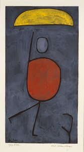 Avec un parapluie - Paul Klee