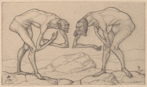 Deux hommes se rencontrent