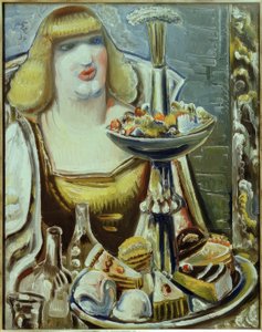 Femme avec des bonbons
