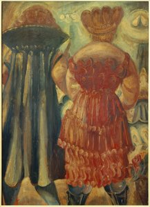 Femmes debout de dos - Paul Kleinschmidt