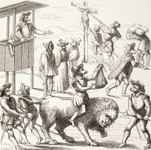 Tableau allégorique des excès qu