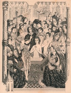Baptême du roi Clovis I, 15e siècle, 1849