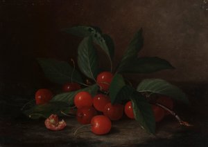 Nature morte avec cerises