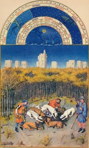 Décembre - le Château de Vincennes, 15e siècle, 1939 - Paul Limbourg