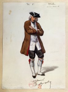 Costume pour Luisa Miller de Giuseppe Verdi - Paul Lormier