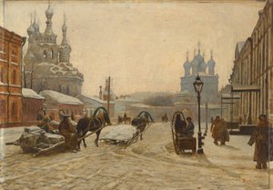 Église de la Nativité de la Théotokos sur Putinki et le monastère de la Passion Strastnoy