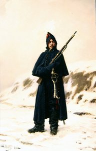 Soldat dans la Neige