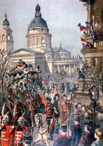 Funérailles de Lajos Kossuth, Budapest, 21 mars 1894