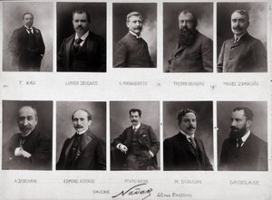 Dix portraits par Paul Nadar (photo n/b)