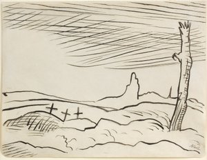 Champ de bataille - Paul Nash