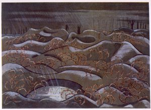Colline 60 depuis la Coupe, de British Artists at the Front, Continuation of The Western Front, Part Three, Paul Nash - Paul Nash
