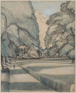 Le chemin des paons - Paul Nash