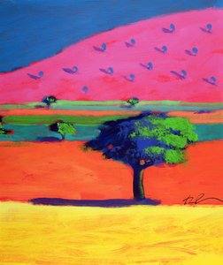 Colline rose - Paul Powis