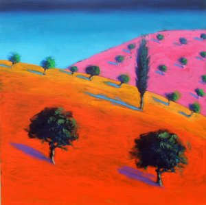 Colline rose