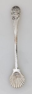 Cuillère à moutarde ou à sel, 1781