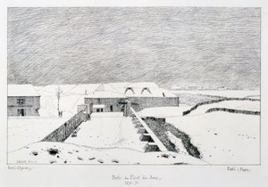 Porte du Point du Jour, siège de Paris, 1870-1871