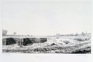 Batterie prussienne, siège de Paris, 1870-1871