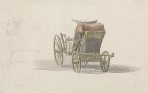 Un Carrosse avec les armoiries royales, vers 1764