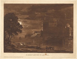 Château de Caernarvon (Nuit)