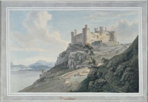 Château de Harlech - Paul Sandby
