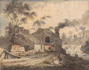 Forge de fer sur la rivière Kent, Westmorland