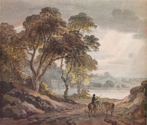 Paysage, vers 1780