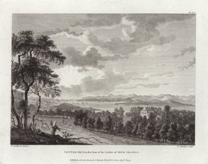 Lettre Shuna, le siège du Laird des îles d