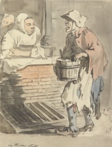 Les cris de Londres - Des déchets de cuisine - Paul Sandby