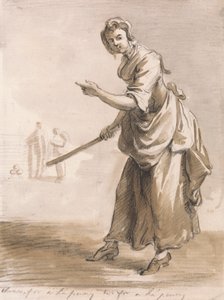 Les cris de Londres : Lances pour un demi-penny Avez-vous un demi-penny - Paul Sandby