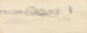 Château de Nottingham - Paul Sandby