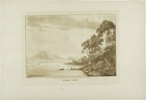 Pimble Meer, planche dix de Twelve Views in Wales (Douze vues du Pays de Galles) - Paul Sandby