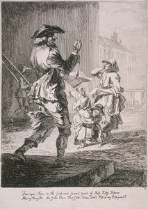 Artistes de rue, Cris de Londres, 1760