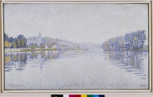 Bords de rivière. La Seine à Herblay - Paul Signac