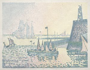 Soirée, la jetée à Vlissingen