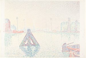 En Hollande - La Bouée - Paul Signac