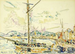 Le Port de Saint-Tropez - Paul Signac