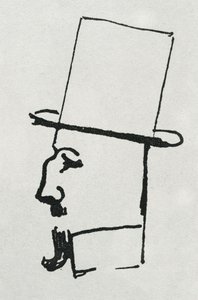 Portrait de Félix Fénéon - Paul Signac