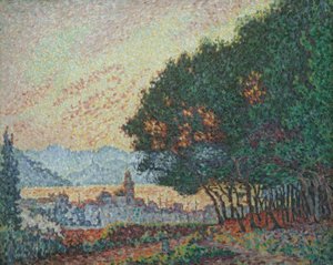 Saint-Tropez, la ville et les pins