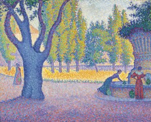 Saint-Tropez, fontaine des Lices - Paul Signac