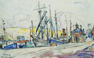 Le Port à Fécamp - Paul Signac