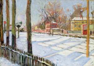 La Neige, Bois, 1886