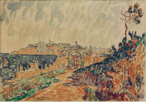 Vue de la baie de Saint-Tropez - Paul Signac