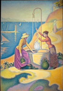 Femmes au puits ou Jeunes femmes de Provence au puits