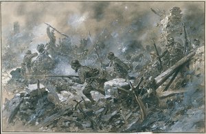 Première Guerre mondiale (1914-1918): Une contre-attaque au village de Vaux en 1916 sur le front de Verdun