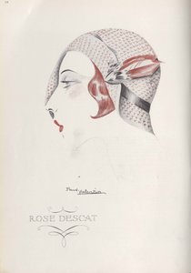 Chapeau Rose Descat