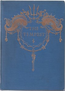 Conception de la couverture avant, illustration de La Tempête, 1908 - Paul Vincent Woodroffe