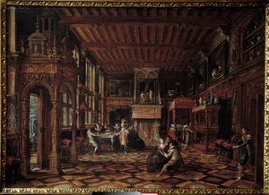 Intérieur flamand - Paul Vredeman de Vries