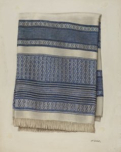 Nappe tissée à la main