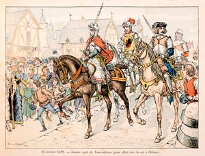 Illustration tirée du livre « Jeanne d