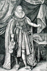 Ludovick Stuart, duc de Richmond et Lennox (1574-1624), gravé par Joannes Barra
